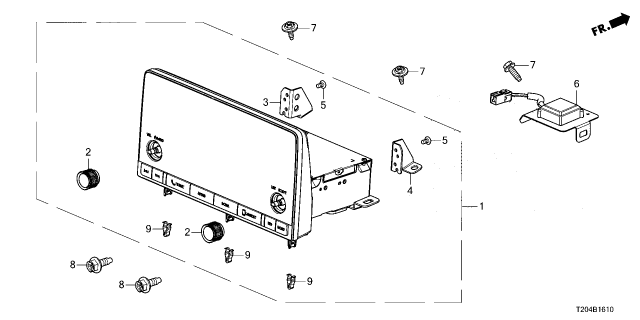 2025 Honda Civic SCREW (3X8) Diagram for 8A107-T20-A91