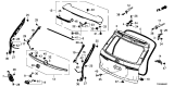 Diagram for 2024 Honda Passport Spoiler - 74900-TGS-A01ZN
