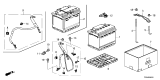 Diagram for 2026 Honda Civic Battery Cable - 32600-3K0-H00