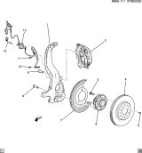 Diagram for Honda Prologue Brake Disc - 13549245