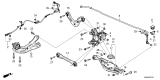 Diagram for 2025 Honda CR-V Sway Bar Bushing - 52307-3A0-A01