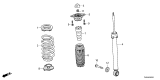 Diagram for 2026 Honda Civic Shock Absorber - 52611-T64-A52