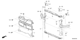Diagram for 2026 Honda Passport Radiator Support - 74173-3BM-A00
