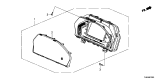 Diagram for 2023 Honda Odyssey Speedometer - 78100-THR-AY1