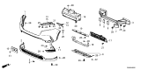 Diagram for 2025 Honda CR-V Bumper - 71105-3A0-A00