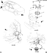 Diagram for Honda Prologue Car Speakers - 85694314