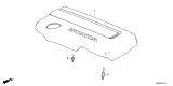 Diagram for Honda Civic Hybrid Engine Cover - 12500-6MA-J01