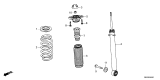 Diagram for 2025 Honda CR-V Hybrid Coil Springs - 52441-3D5-A02