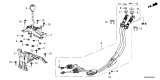 Diagram for 2024 Honda Civic Shift Cable - 54310-T43-J01