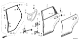 Diagram for 2025 Honda CR-V Door Check - 72840-3A0-A01