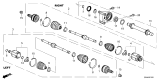 Diagram for 2025 Honda Accord Axle Shaft - 44306-30A-A01