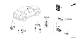Diagram for Honda HR-V Body Control Module - 38809-3V0-AB1
