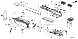 Diagram for 2025 Honda Pilot Glove Box - 77501-T90-A12ZA