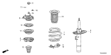 Diagram for 2024 Honda Civic Coil Springs - 51401-T20-A01