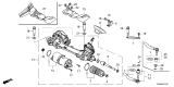 Diagram for Honda Prelude Rack and Pinion Boot - 53429-T20-A02