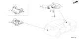 Diagram for 2026 Honda Passport Antenna - 8B550-T90-A01