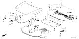 Diagram for 2025 Honda Pilot Hood - 60100-T90-A00ZZ