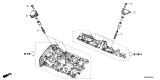 Diagram for Honda Civic Hybrid Ignition Coil - 30520-6Y0-J02