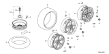Diagram for 2025 Honda Accord Hybrid Rims - 42800-30B-AE0