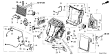 Diagram for 2025 Honda Accord Evaporator - 80210-30A-A01