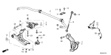 Diagram for 2025 Honda CR-V Steering Knuckle - 51216-3D4-A02