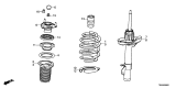Diagram for 2026 Honda Ridgeline Coil Springs - 51406-T6Z-A11