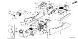 Diagram for 2025 Honda Accord Hybrid Armrest - 83405-30A-A11ZC