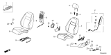 Diagram for Honda Civic Hybrid Seat Heater - 81524-T20-A21