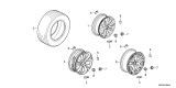 Diagram for 2026 Honda CR-V Hybrid Spare Wheel - 42700-3A0-A51