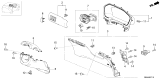 Diagram for 2026 Honda Passport Steering Column Cover - 77350-T90-A01