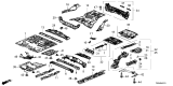 Diagram for 2025 Honda Pilot Rear Crossmember - 65730-T90-306ZZ