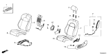 Diagram for Honda Civic Hybrid Seat Heater - 81524-T20-A61