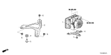 Diagram for 2026 Honda Odyssey ABS Control Module - 57100-THR-C21