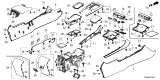 Diagram for 2026 Honda Prelude Cup Holder - 83434-T20-A21ZA