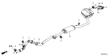Diagram for 2025 Honda CR-V Hybrid Exhaust Pipe - 18200-3D0-A01