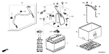 Diagram for 2025 Honda Civic Battery Tray - 31521-T20-A00
