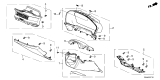 Diagram for 2025 Honda Accord Steering Column Cover - 77360-30A-A01ZA
