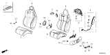 Diagram for 2025 Honda Civic Seat Cushion - 81537-T60-A11