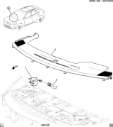 Diagram for Honda Prologue Antenna - 86822640