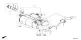 Diagram for 2025 Honda Accord Vapor Canister - 17011-30A-A01