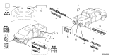Diagram for 2025 Honda Ridgeline Emblem - 42762-T6Z-A51