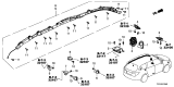 Diagram for 2022 Honda Pilot Air Bag - 78870-TG7-A82