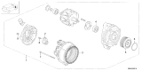Diagram for 2025 Honda Pilot Alternator - 31100-6FB-A01