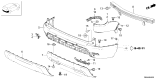 Diagram for 2026 Honda Passport Bumper - 04718-3BM-A00ZZ