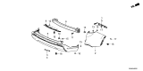 Diagram for 2025 Honda CR-V Bumper - 71501-3A0-A00