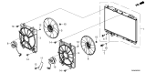 Diagram for 2025 Honda CR-V Fan Motor - 38616-68A-A01