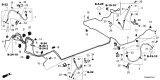 Diagram for 2025 Honda Civic Brake Line - 46375-T20-A01