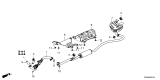 Diagram for 2024 Honda Civic Muffler - 18307-T21-A12