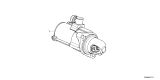 Diagram for 2024 Honda Civic Starter Motor - 31200-6PV-A01