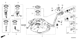 Diagram for 2025 Honda Accord Fuel Tank - 17044-30A-A00